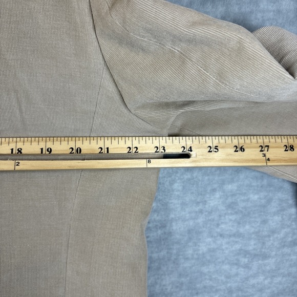 Kilburne Finch Fine Wale Corduroy Blazer L Tan Casual Sport Coat Beige Jacket - Picture 14 of 16